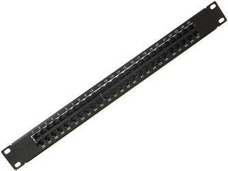 Патч-панель телефонная 19 1U 50 портов RJ45 8p4c, категория 3, DUL IDC SINELLS MFG-1531dual